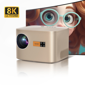 High Peak 1080P Wireless Smart Data Soft Light <strong>Dlp</strong> Laser Remote <strong>Controlled</strong> R&amp;G Laser Pattern Mini Projector - Product Image 1
