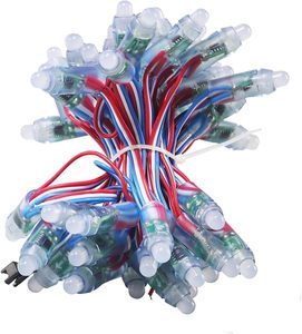 WS2811ピクセルデジタルアドレス指定可能なLEDストリングライト防水IP67RGBフルカラー12mmDC5V1903フルカラーLEDピクセルライト - Product Image 1