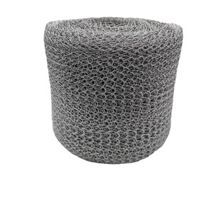 High Quality <strong>304</strong> <strong>Stainless</strong> <strong>Steel</strong> Knitted Wire Mesh for Gas Liquid <strong>Filter</strong> Mesh <strong>Demister</strong> Nickel Copper Knitted Wire Mesh Shielding
