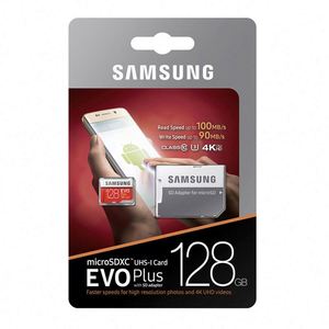 ของแท้สำหรับการ์ดหน่วยความจำ Samsung 16G 32G SDHC 64G 128G U3 100เมกะไบต์/วินาที4K SD Class 10 SD UHS TF แฟลช SD - Product Image 1