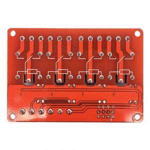 Modul Red Board 4-Wege 5V 12V 24V Relais modul mit Optokoppler-Isolation Hoch-und Niedrigpegel-Trigger relais - Product Image 2