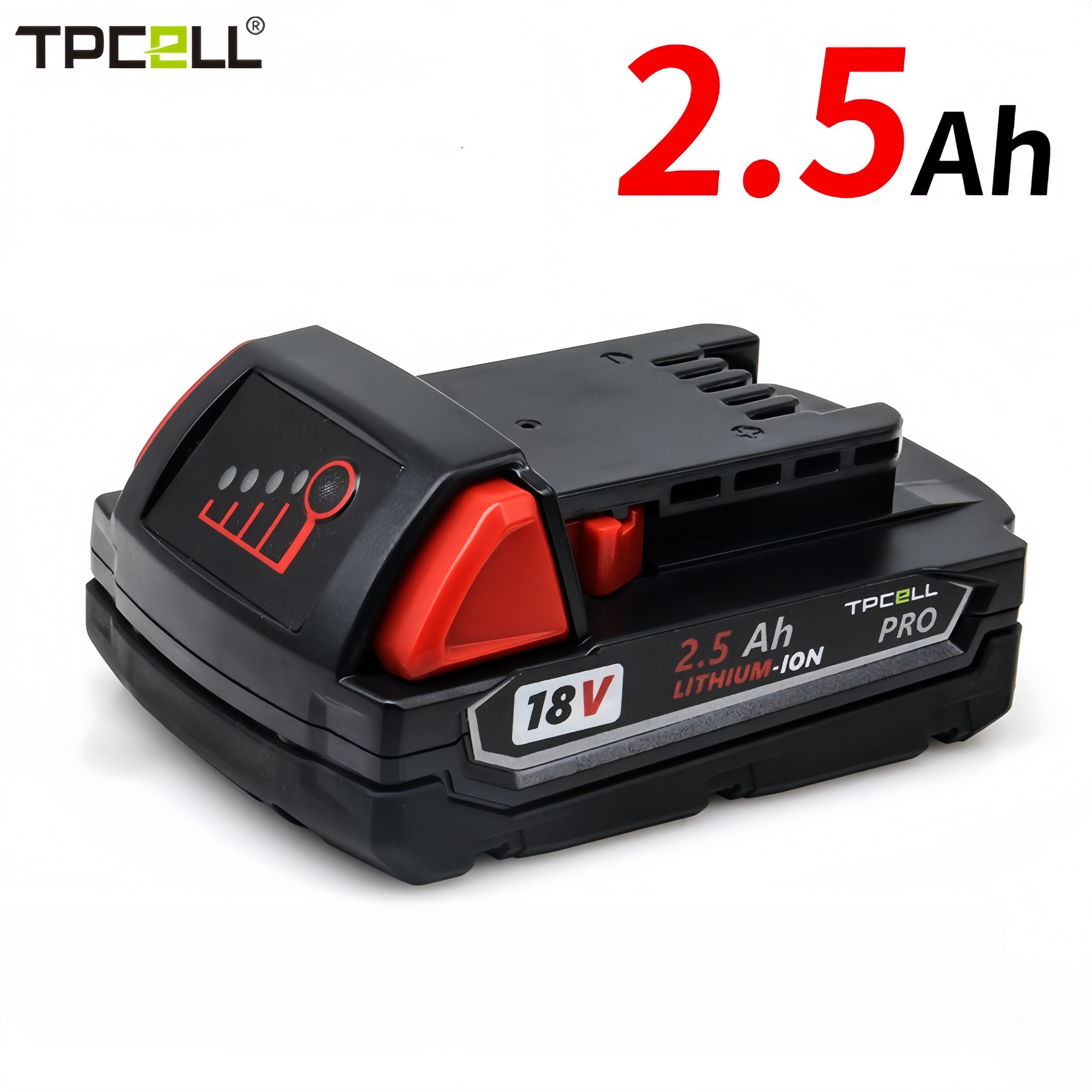Para Milwaukee 2,5 AH M1825Pro