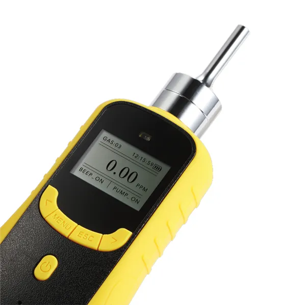 Portable PH3 CH3Br SO2F2 Gas Detector With Pumping Sampling For Fumigation Monitoring