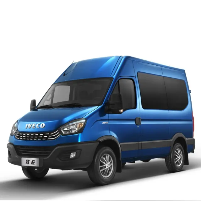 IVECO多機能VANはバスまたはトラックとして使用できます3.0L 125KW自動変速機中古バス販売