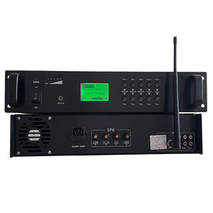 Professional 1000W PA System Power <strong>Amplifier</strong> with Network <strong>Audio</strong> <strong>Input</strong> and Long Distance UHF Wireless Microphone - Product Image 2