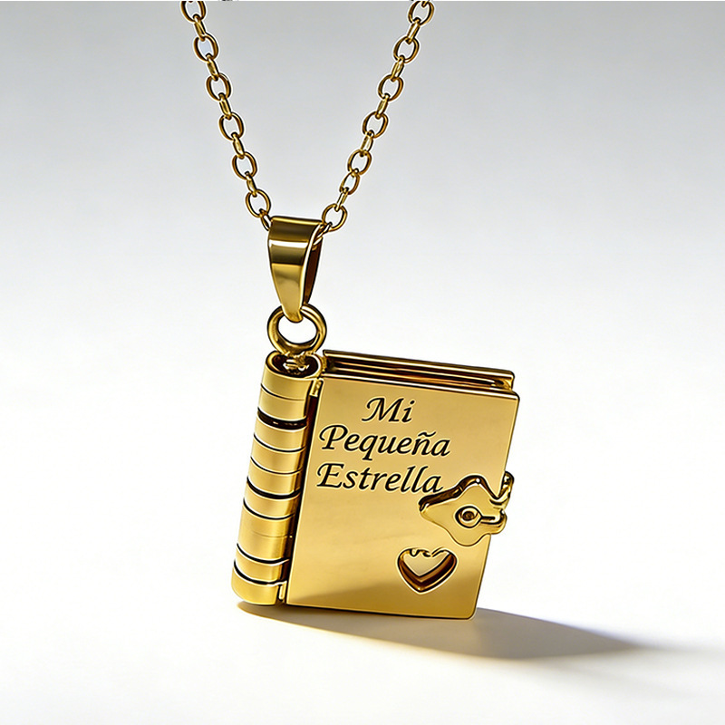 colorful 07-2 Spanish Golden Daughter Necklace