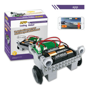 DIY Robotic Kit STEM APP Codier roboter Toy Science & Engineering Spielzeug Wireless & Sprach steuerung Bausteine Sets