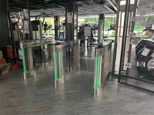 Controllo accessi a doppia corsia singola ingresso Rfid cancello Tunrstile - Product Image 5