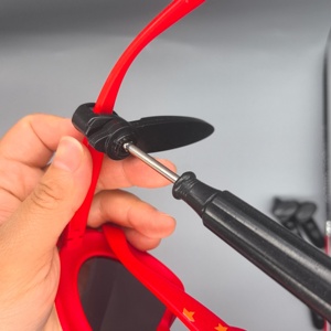 Sistema de seguridad de supermercado Detección de larga distancia EAS AM RF Gafas ópticas Antirrobo 58kHz Etiqueta magnética Sistema de etiquetas ABS - Product Image 3