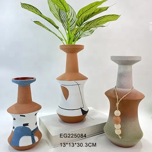 家の装飾卸売イタリアセラミック床花瓶