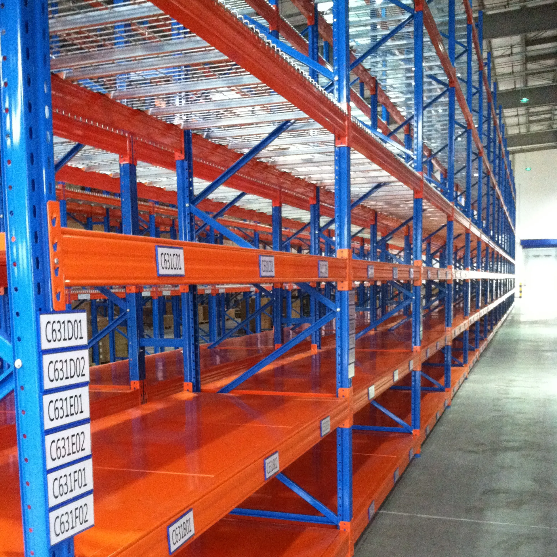 EBILTECH heavy duty prateleiras rack de aço industrial armazém pallet racking para peso médio