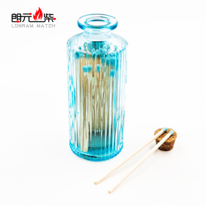 カスタムカラーガラス瓶と木製の瓶セット家庭用ロゴ印刷済み - Product Image 4