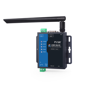 Convertidor PUSR Serial RS485 RS232 a WiFi Cliente inalámbrico industrial Modbus Gateway Protocolo MQTT USR-W610 (versión Qualcomm) - Product Image 1