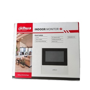 Dahua Original IP & Wi-Fi Monitor interior Entrada de alarma de 4 canales y salida de alarma de 1 canal Compatible con PoE estándar