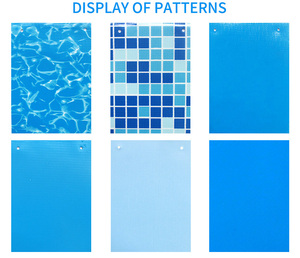 Overlap - All Sizes <strong>Different</strong> Style Choices Pool Pvc Film Swimming Vinyl Pool Liner - Product Image 2