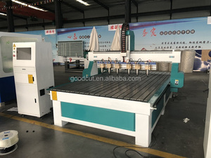 4轴旋转多头智能加工Cnc路由器，用于带1.5kw主轴的3D木工木桌腿 - Product Image 6