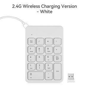 BOW HW157ミニUSB18キーテンキー充電式ポータブルワイヤレステンキーパッド - Product Image 4