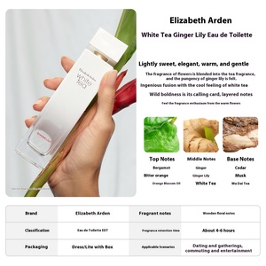 Elizabeth Arden Authentiek Damesparfum 50Ml Witte Thee Gemberlelie Edt Oosterse Bloemengeur - Product Image 2