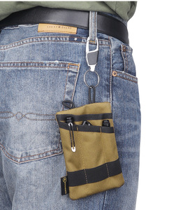 Mini EDC chiến thuật Túi xách tay đa chức năng lưu trữ túi gấp dao bút đồng xu Thẻ Ví Tổ Chức Công cụ cá nhân Kit - Product Image 4