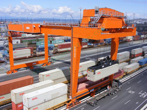 <strong>Container</strong> Crane Rail Mounted Gantry Crane Price for <strong>Loading</strong> <strong>and</strong> <strong>Unloading</strong> <strong>Containers</strong> in Port Terminal <strong>and</strong> Rail Yards - Product Image 5