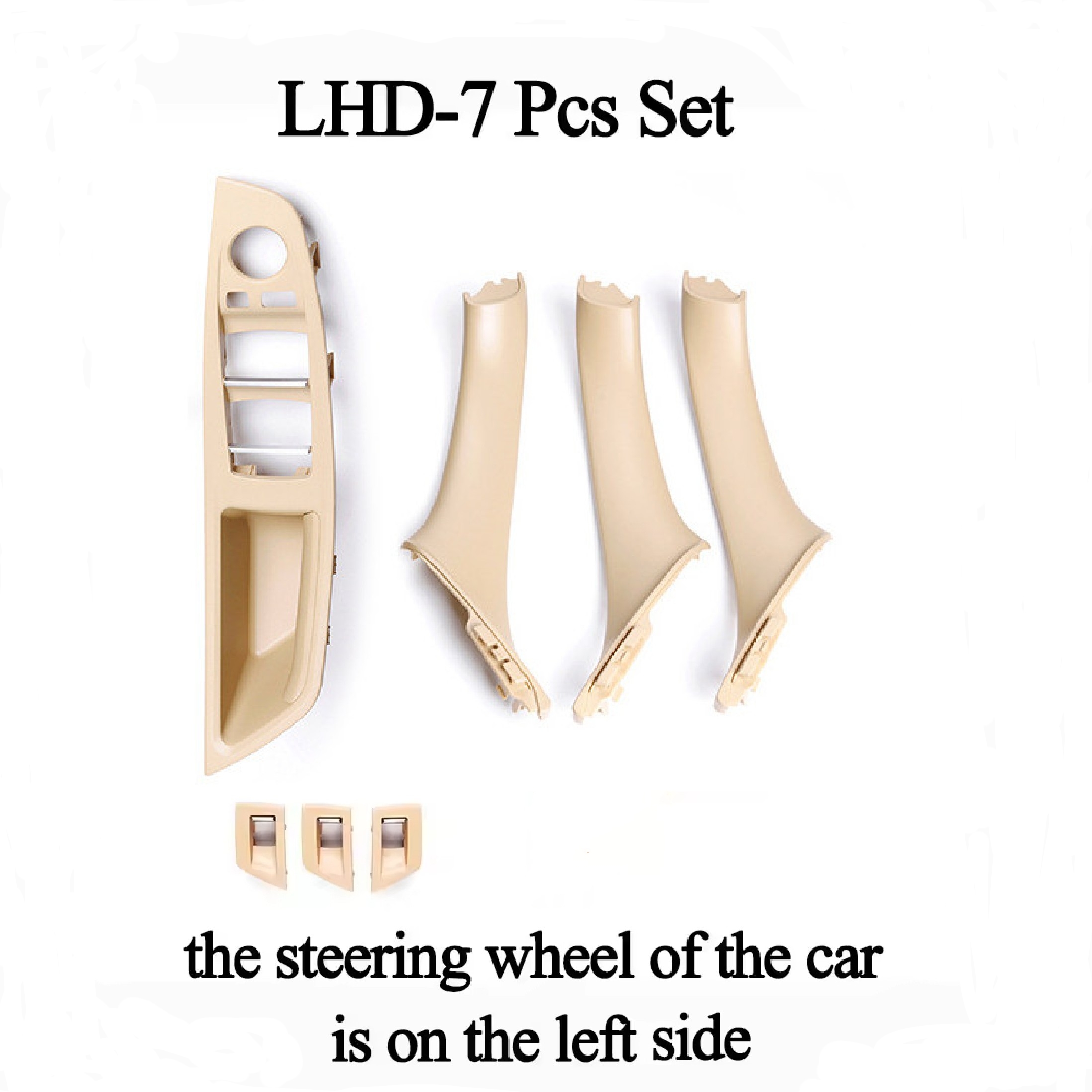 7 pezzi Beige-LHD