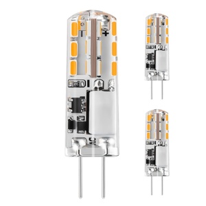 G4 led 2watt 12volt olmayan kısılabilir titreşimsiz 3014SMD LED mısır ampul G4 Bi Pin LED ampul ışık - Product Image 1