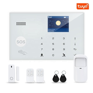 Sistema de alarma de seguridad para intrusos, Detector inalámbrico 3 EOLR, WiFi, GSM, Tuya Smart Life App, Control remoto, 100