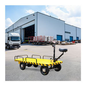 Electric Hand <strong>Cart</strong> Powered Electric Platform Trolley in Hand <strong>Carts</strong> Battery Operated Platform <strong>Cart</strong> - Product Image 5