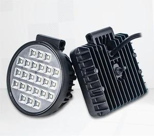 4 inç led ışık 24v led İş işık off road aksesuarları led sis sürüş işıkları su geçirmez projektör jeep kamyon römork için - Product Image 2