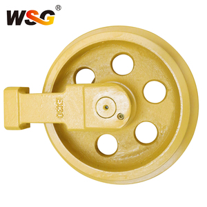 Mini <span class=keywords><strong>idler</strong></span> phía trước cho Kobelco sk60 bộ phận bánh đáp sk70 bánh xe làm biếng - Product Image 5