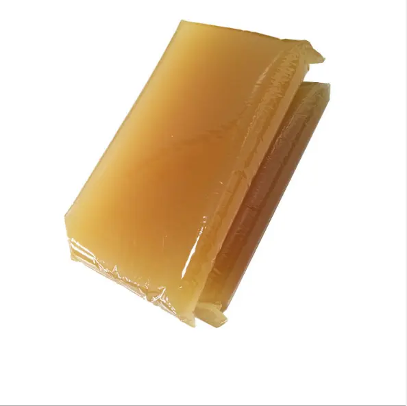 Gel de gelatina de alta viscosidad, gel transparente, pegamento animal especial para pegar papel