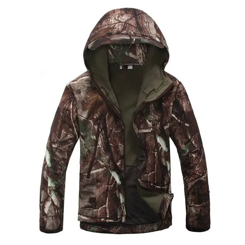 Manteau tactique imperméable camouflage Soft shell veste de chasse Softshell veste pour hommes