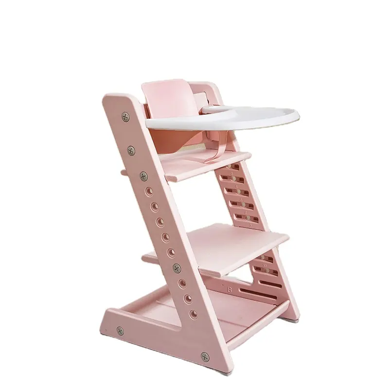 Chaise haute convertible réglable pour enfants et adultes avec harnais amovible pour les enfants de 6 mois à la conception ergonomique adulte
