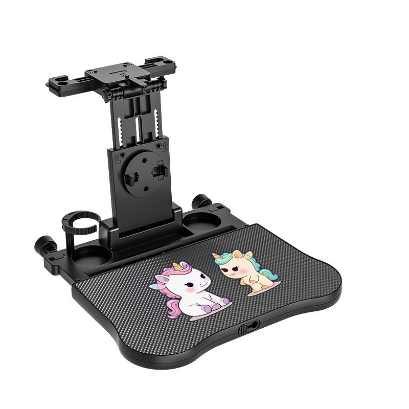 Plateau de table A08 avec nouveau tapis antidérapant Pink Horse
