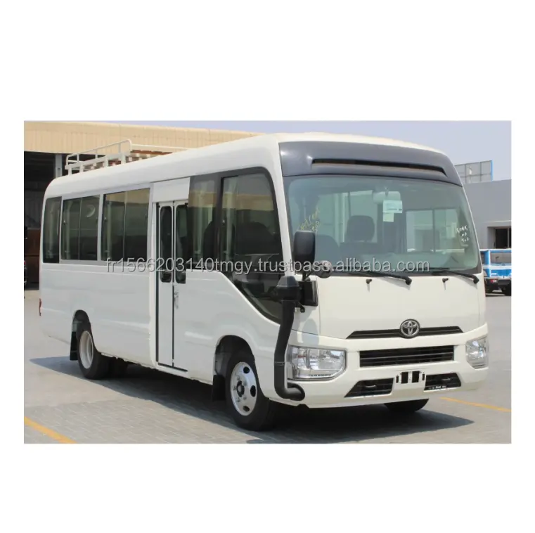 Calidad Usado 30 plazas Toyota Coaster bus bueno para la escuela Transporte autobús dirección izquierda mano derecha vehículo