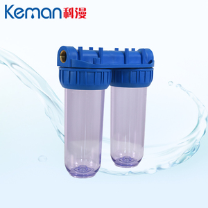 双清水过滤机，带2x10过滤器外壳 - Product Image 1