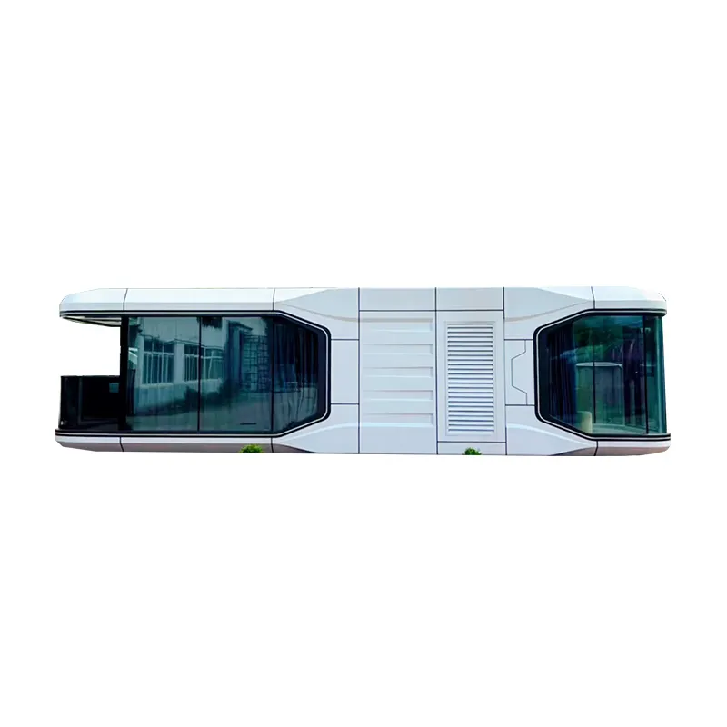 Anti-Seismic Mobile Luxury Prefab Villa Waterproof Capsule House Hotel Insulated Prefabricated Cabin Sleeping Pod