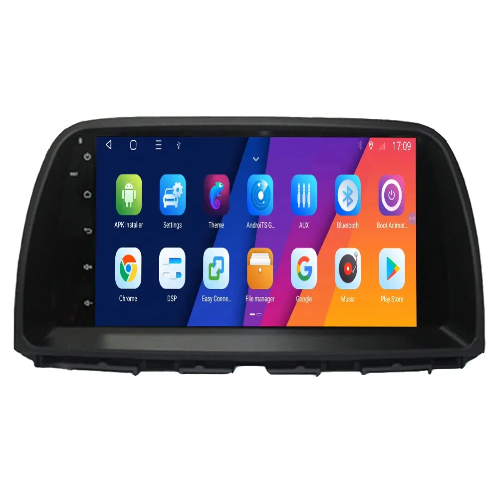 Écran vertical tactile Android Auto Radio vidéo Headunit GPS Navigation lecteur multimédia DVD Carplay pour Mazda 6 CX-5 2015-2016