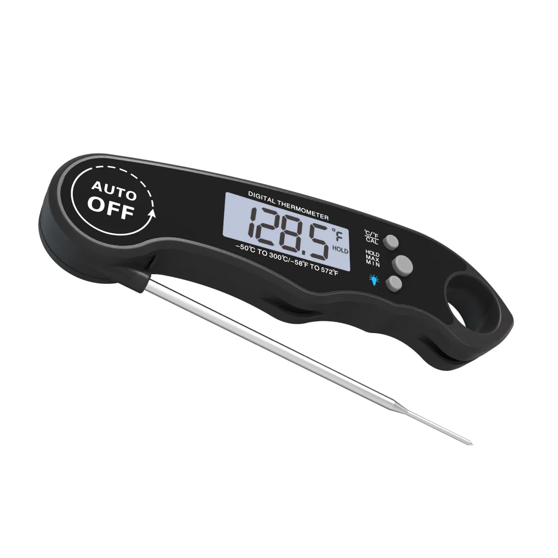 Digitale Instant Leesbare Thermometer Keuken Koken Snoep Voedsel Thermometer Met Magneet Achtergrondverlichting