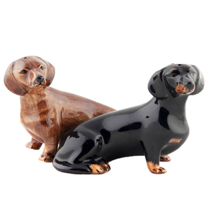 Giftware Ceramic Novelty Christmas Dachshund <strong>Salt</strong> and Pepper Shaker <strong>Set</strong> - Product Image 4