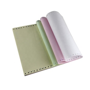 9.5&quot;x11&quot; NCR <strong>Continuous</strong> <strong>Computer</strong> <strong>Paper</strong> for Dot Matrix Printers, 3 Ply 1000 Sheets Per Box