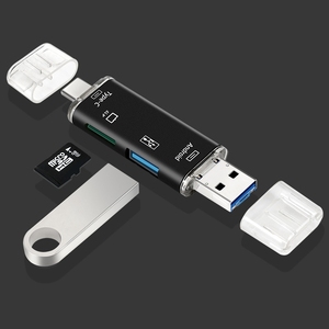 Multi-funzione del telefono cellulare lettore di schede OTG convertitore di telefonia Mobile MICRO a USB3.0 lettore di schede - Product Image 6