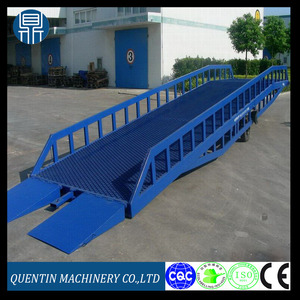 Anual-nivelador de rampa de muelle de carga ajustable, 10T, para camión contenedor/nivelador de muelle móvil/rampas móviles para patio - Product Image 3
