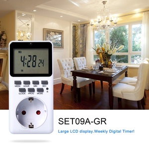 Display LCD di grandi dimensioni 220/230V Circuito di Controllo 16A Timer Digitale - Product Image 4