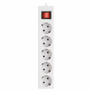 <strong>Multi</strong> <strong>Function</strong> China EU Power Strip Power Strip 4 Outlet Electrical Power Strips Plug White Black - Product Image 2