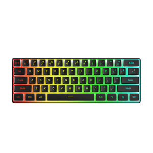 Cross-Border 61-<strong>Key</strong> RGB Wired <strong>Computer</strong> <strong>Keyboard</strong> Portable Mini Business Office Luminous Gaming Keypad Mechanical for Laptop <strong>Use</strong> - Product Image 6