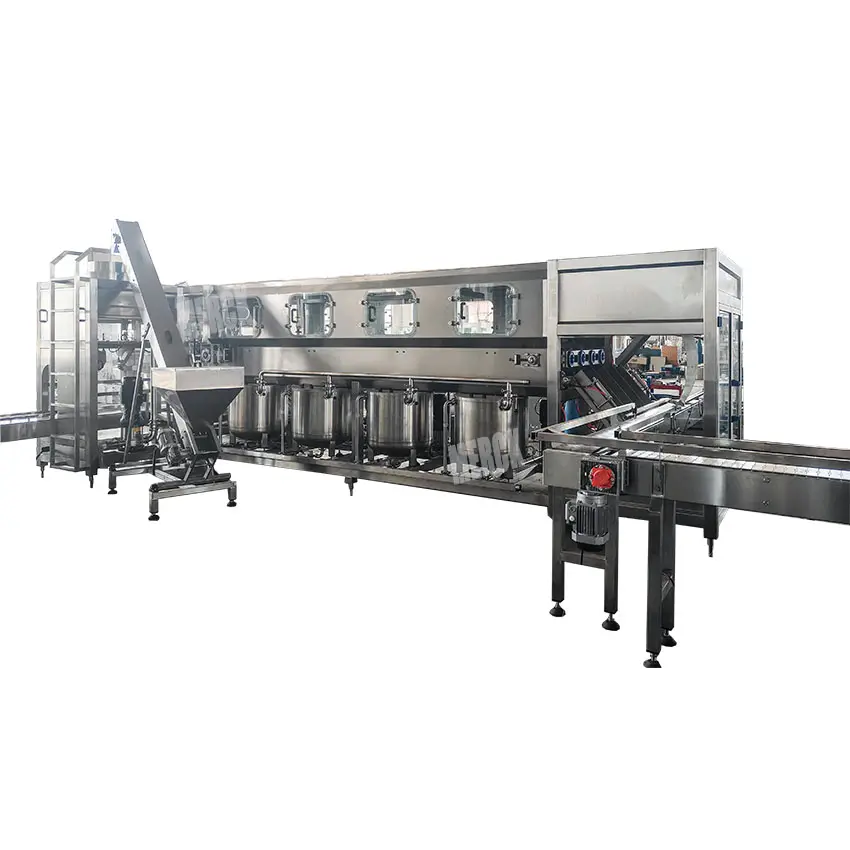 Fabriek Complete Machine Drinkwater Zuivering Wassen Botteling Capping Productielijn Bottelarij