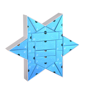 Customization <strong>Round</strong> Shaped Advent Calendar <strong>Box</strong> for Soft <strong>Toys</strong> Baby Products Mystery Blind <strong>Box</strong> with Cardboard Drawers and Ribbon - Product Image 6