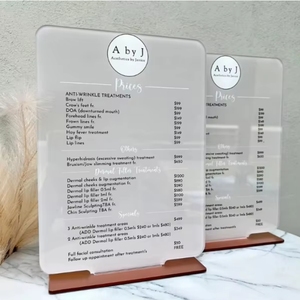 Tùy chỉnh đa-giá danh sách gương mẫu cá nhân Acrylic dấu hiệu cho kệ trưng bày - Product Image 4
