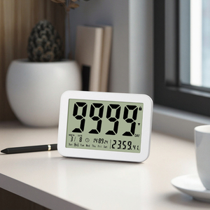 Custom palestra allenamento per bambini studio visivo Smart LCD Timer digitale Pomodoro Timer data secondo Display ad aspirazione magnetica Timer da cucina - Product Image 3